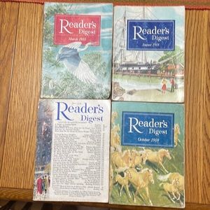 Four “Fifties” Reader’s Digests
